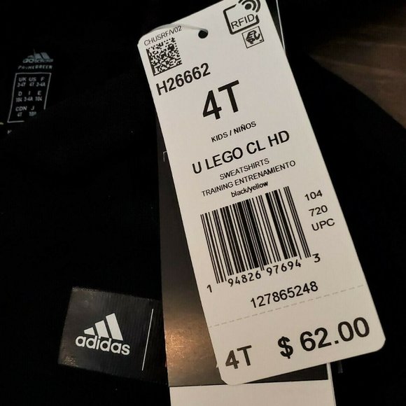 NEW Adidas X Classic Lego Hoodie - Picture 6 of 6